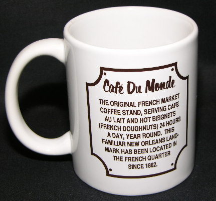 Le Chat Noir Boutique CAFE DU MONDE New Orleans French Market Coffee